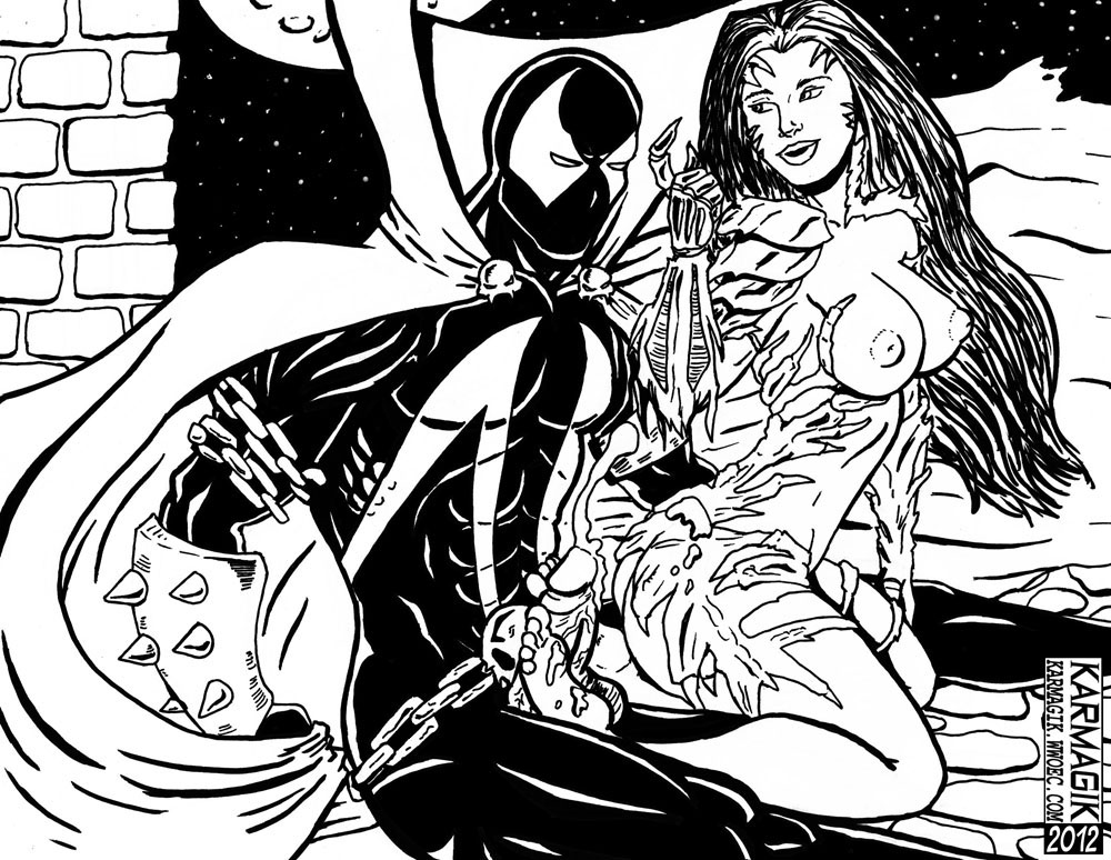 Witchblade and Spawn.